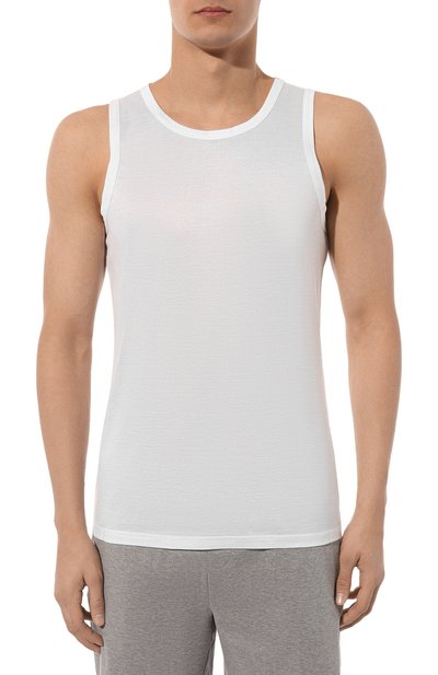 Хлопковая майка ZEGNA, арт. N2D000110, фото 3