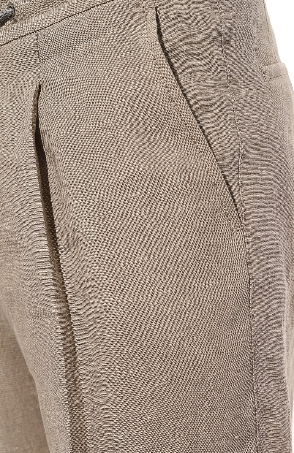 Льняные шорты CORNELIANI, арт. 914L20-3114157, фото 5