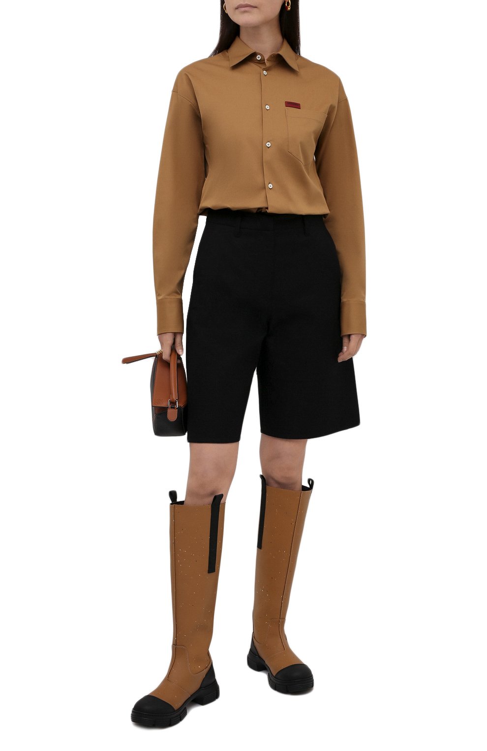 Хлопковая рубашка DSQUARED2, арт. S75DL0784/S35175, фото 2