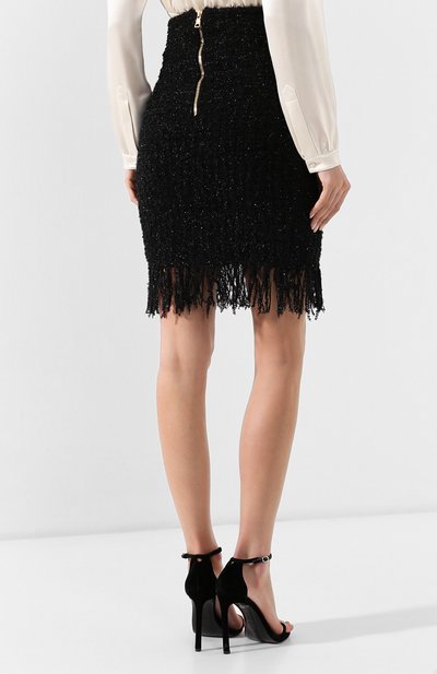 Буклированная юбка BALMAIN, арт. RF24607/K326, фото 4