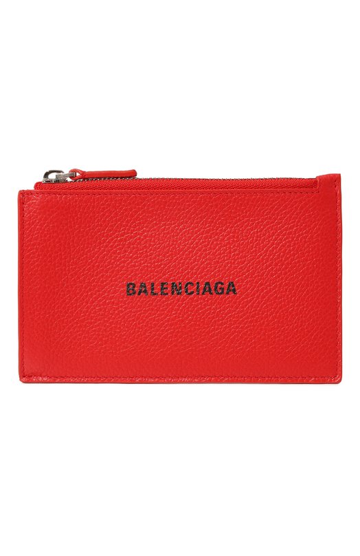 фото Кожаный футляр для кредитных карт balenciaga