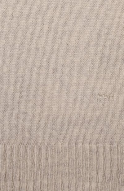 Шерстяной пуловер PAOLO PECORA MILANO светло-бежевого цвета по цене 18550 руб., арт. PP3744/14-16, фото 3 Шерстяной пуловер PAOLO PECORA MILANO, арт. PP3744/14-16, фото 3