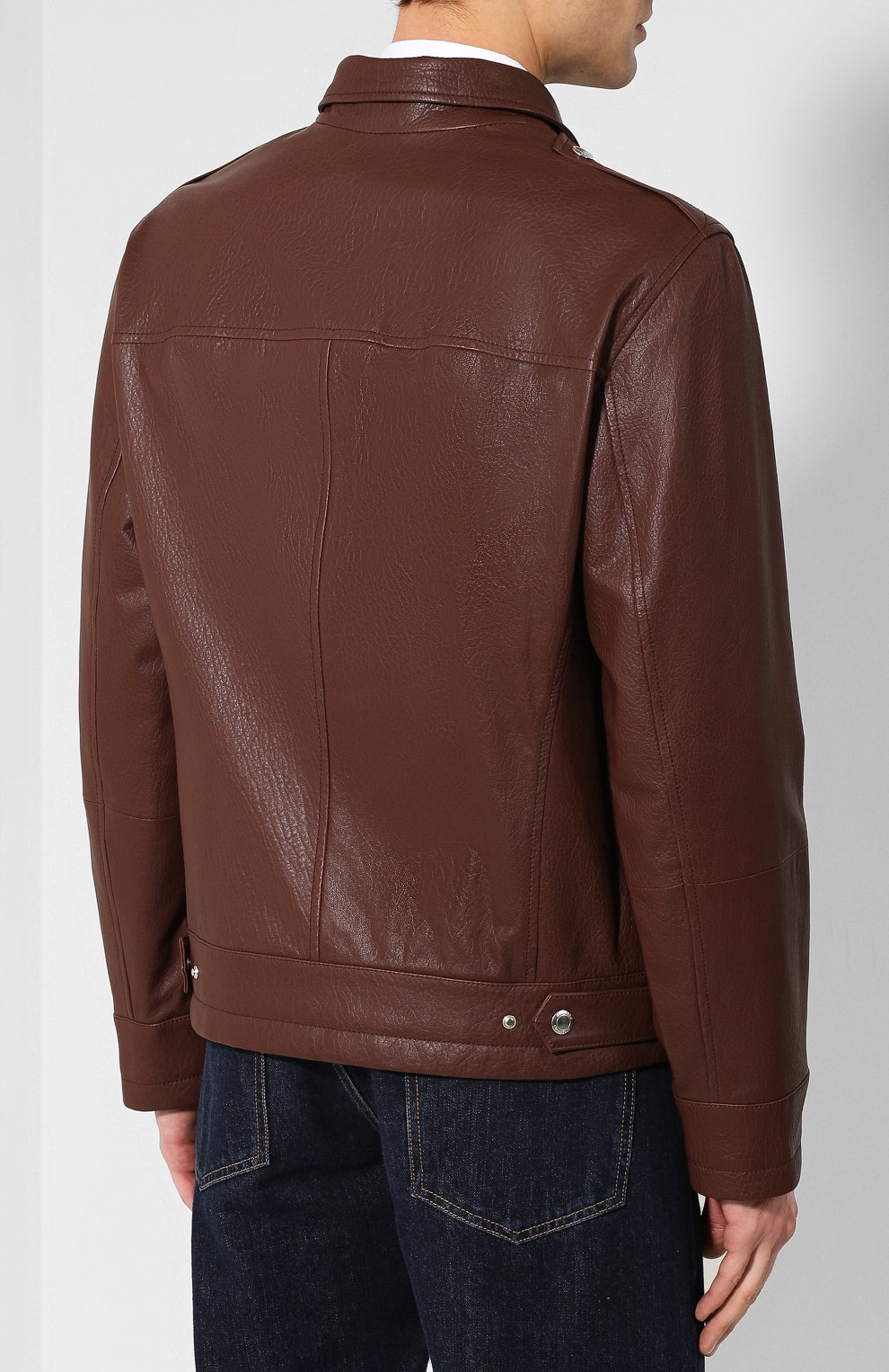 Кожаная куртка BRUNELLO CUCINELLI, арт. MPNPE1694, фото 4