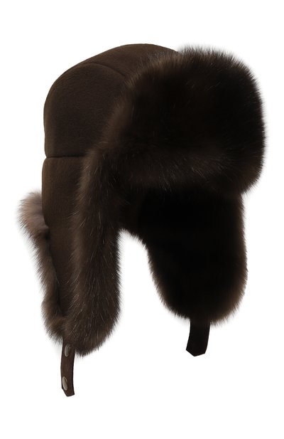 Мужская шапка-ушанка майкл из меха соболя FURLAND, арт. 0201414210015100022