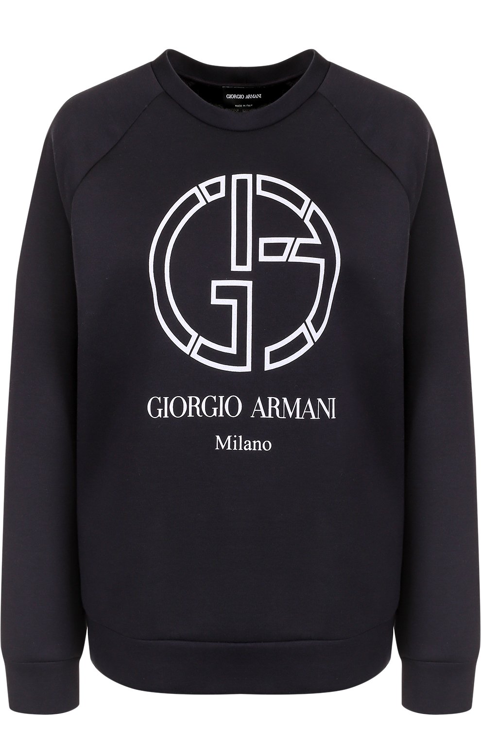 Хлопковый свитшот с логотипом бренда GIORGIO ARMANI, арт. 6YAM90/AJSXZ, фото 1