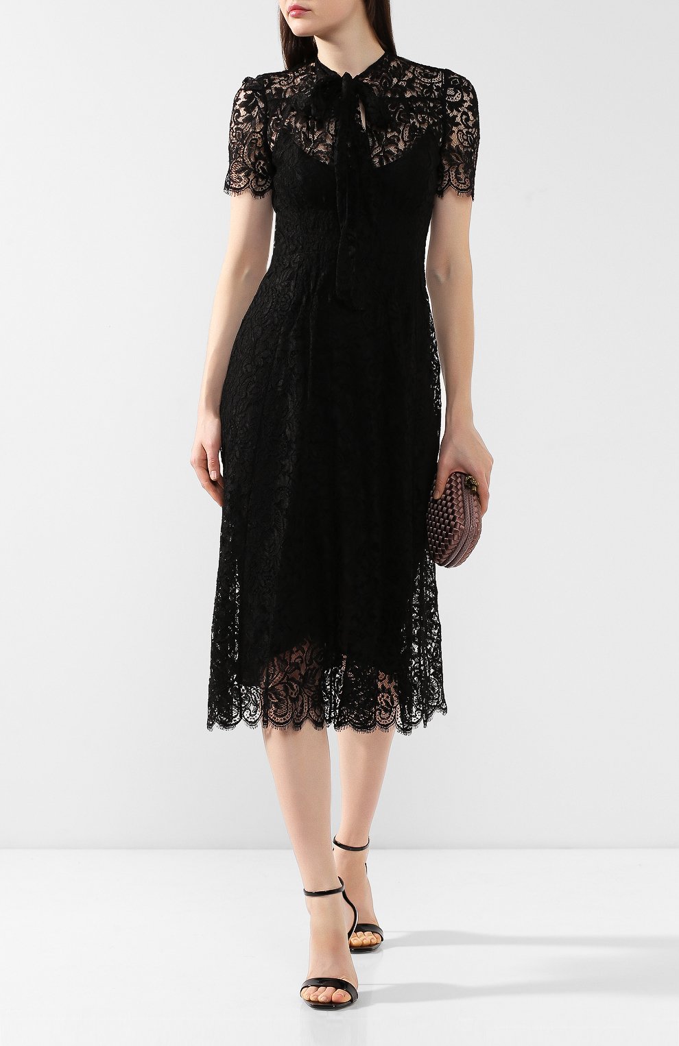 Платье из смеси вискозы и хлопка RALPH LAUREN, арт. 290767598, фото 2