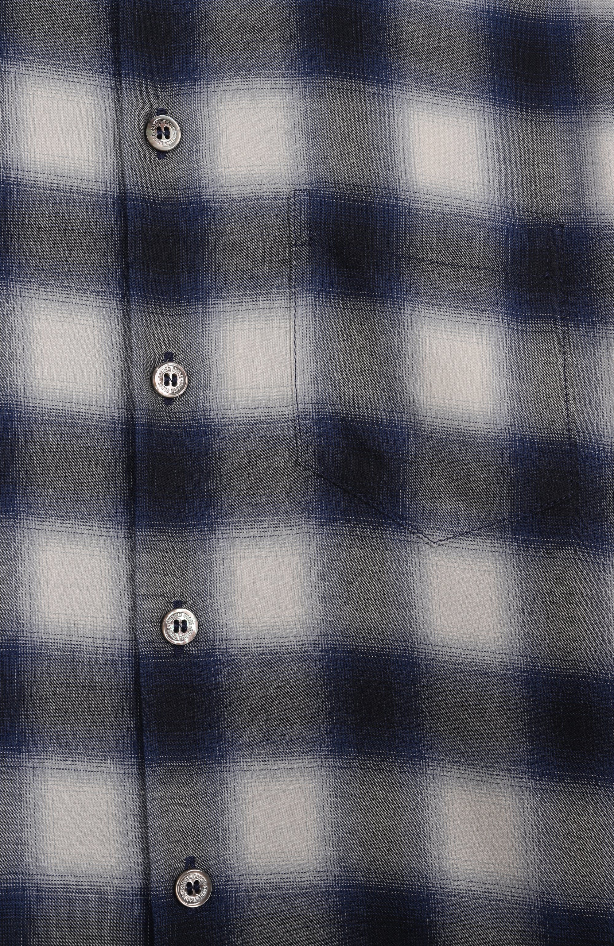 Рубашка из хлопка и вискозы GOLDEN GOOSE DELUXE BRAND, арт. GKP01397.P001937, фото 3