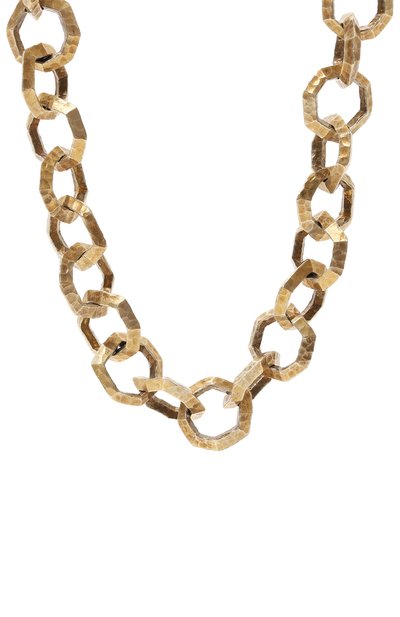 Колье TOM FORD золотого цвета по цене 437000 руб., арт. JW0087/GPSIL, фото 3 Колье TOM FORD, арт. JW0087/GPSIL, фото 3