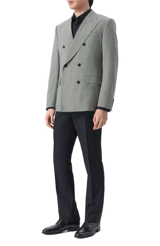 Хлопковая сорочка HUGO 50556258 Чёрный  50556258 Фото 2