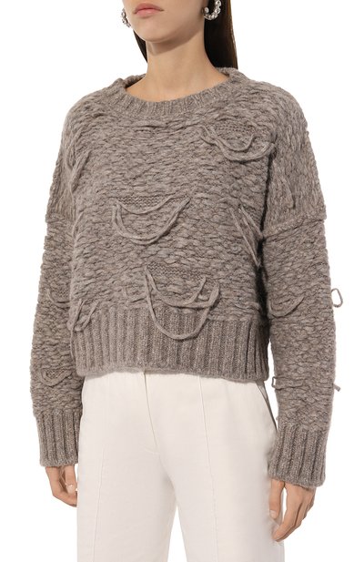 Шерстяной свитер ISABEL BENENATO, арт. DK62F24, фото 3