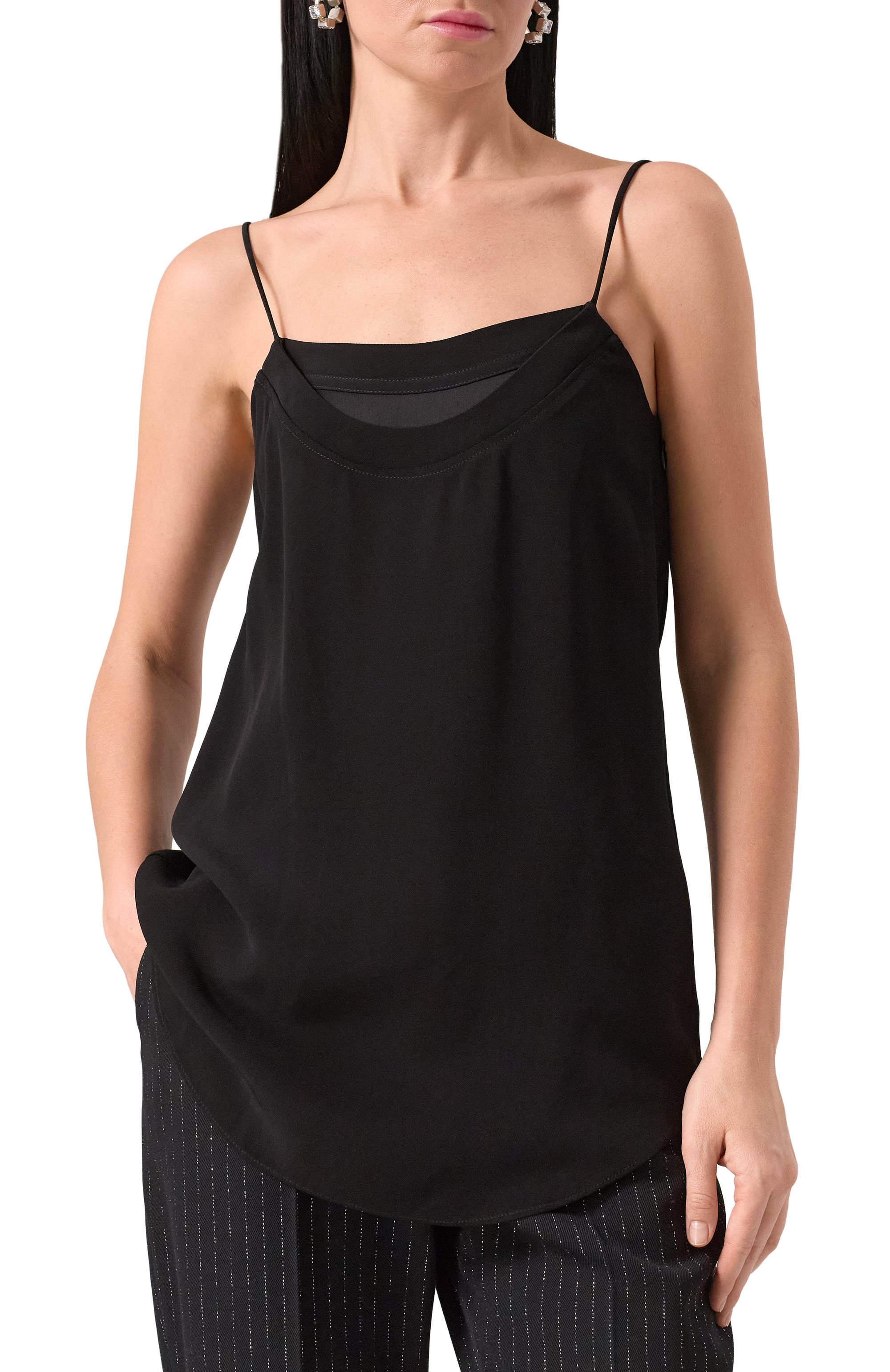 Топ из вискозы BALMAIN, арт. EF1AD255/MB01, фото 3