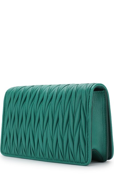 Клатч из кожи на цепочке MIU MIU, арт. 5BF069-N88-F0MYE-OCO, фото 2