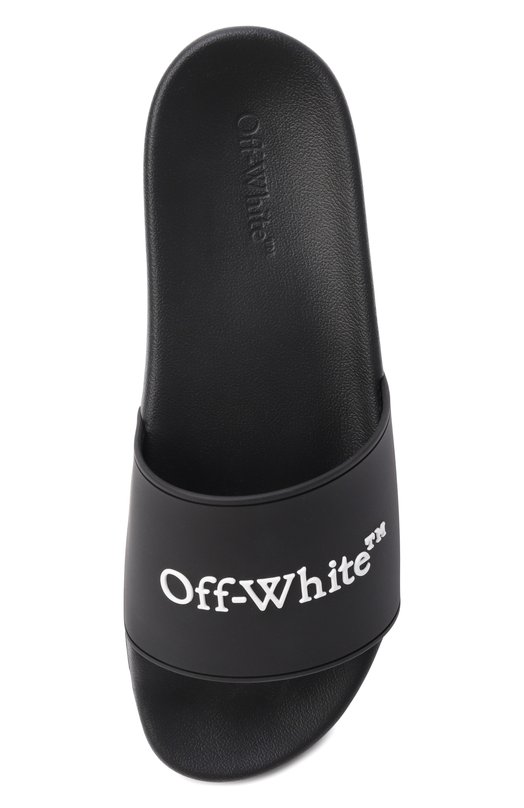Шлепанцы Bookish Off-White 0MIU002C99MAT002 Чёрный  0MIU002C99MAT002 Фото 6
