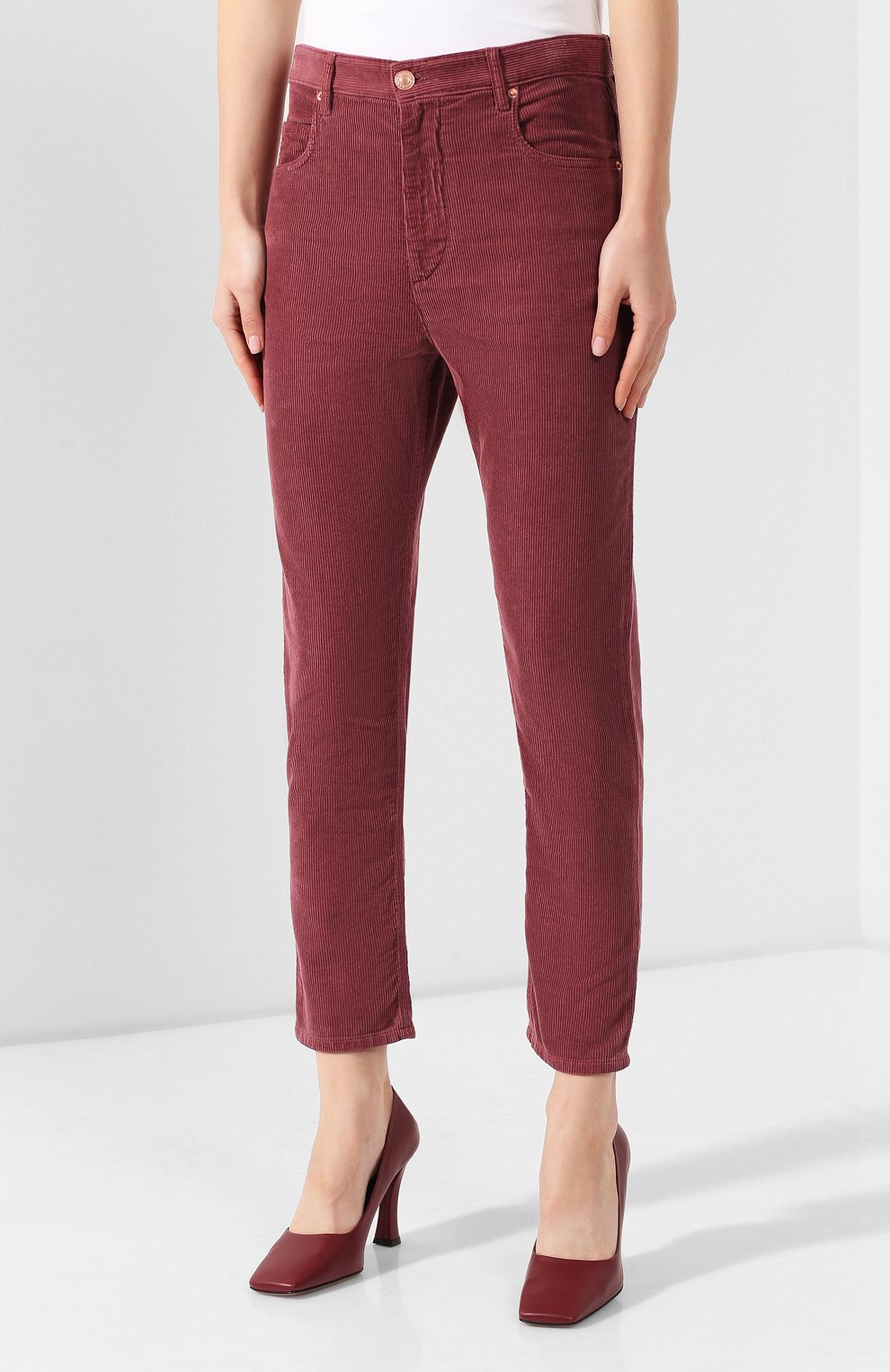 Вельветовые брюки ISABEL MARANT ETOILE, арт. PA1368-19A020E/NEAV, фото 3