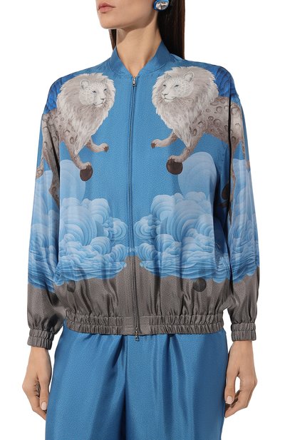 Шелковый бомбер AKHMADULLINA, арт. 1225.2BB601/S410, фото 3