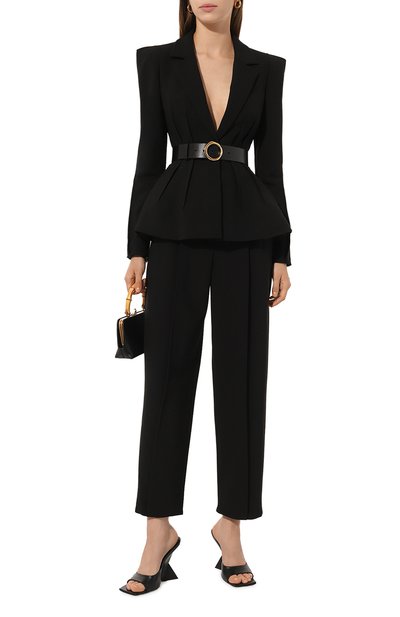 Жакет ELIE SAAB черного цвета по цене 216000 руб., арт. J0032N, фото 2 Жакет ELIE SAAB, арт. J0032N, фото 2