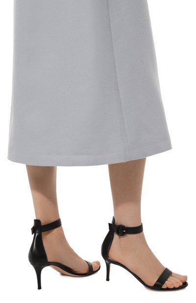 Кожаные босоножки portofino GIANVITO ROSSI, арт. G60088.70RIC.NAPNER0, фото 3