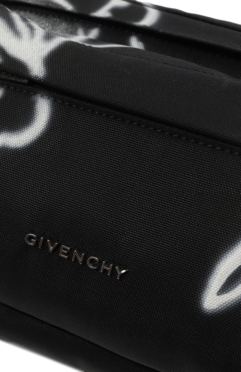 Текстильная поясная сумка givenchy x chito GIVENCHY черно-белого цвета по цене 108500 руб., арт. BKU01Z/K1CW, фото 3 Текстильная поясная сумка givenchy x chito GIVENCHY, арт. BKU01Z/K1CW, фото 3