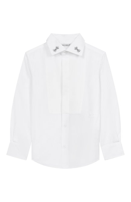 Хлопковая рубашка DOLCE & GABBANA, арт. L44S63/FU5HW