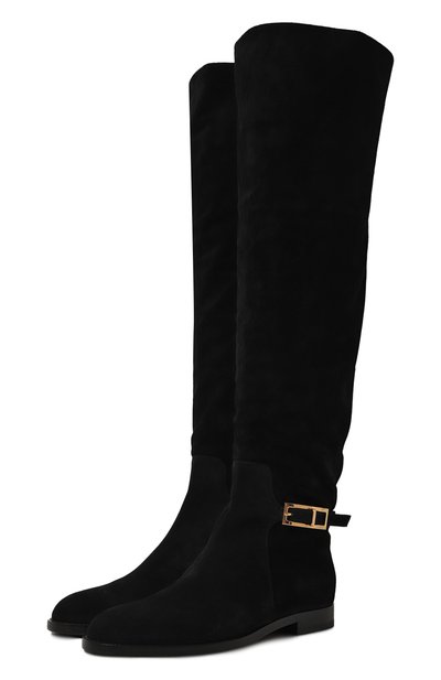 Женские замшевые ботфорты sr nora 20 SERGIO ROSSI, арт. B09100/MCRM13