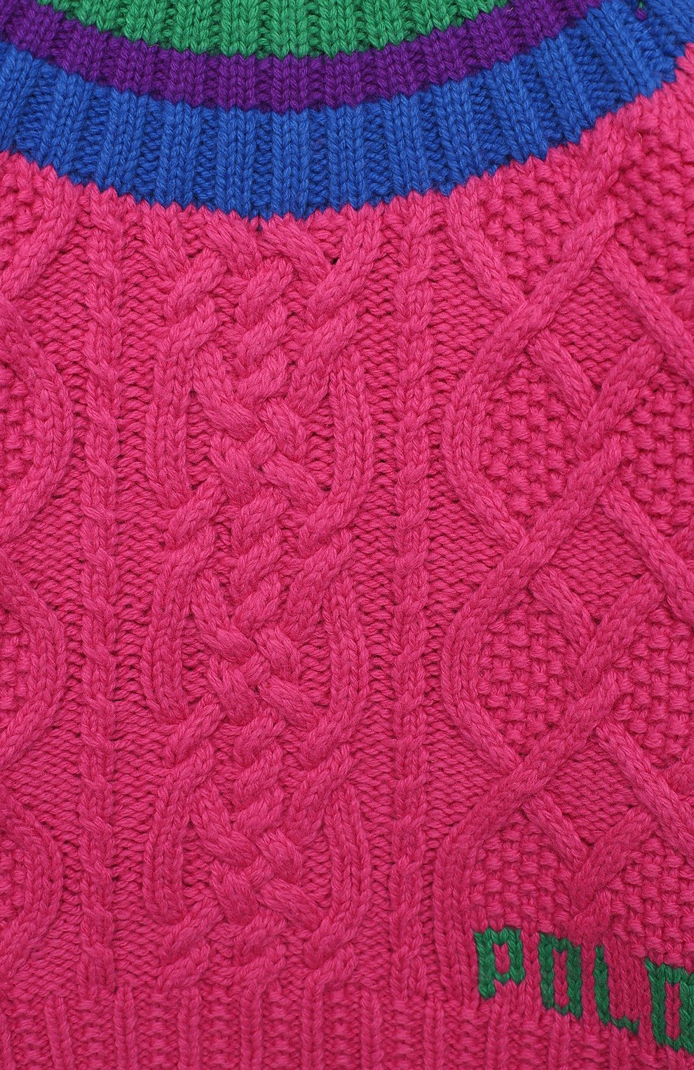 Пуловер из хлопка и шерсти POLO RALPH LAUREN, арт. 312799834, фото 3