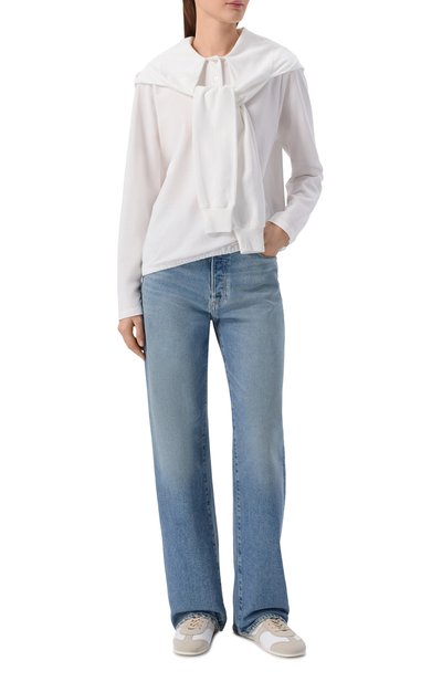 Хлопковый пуловер DOROTHEE SCHUMACHER, арт. 428403, фото 2