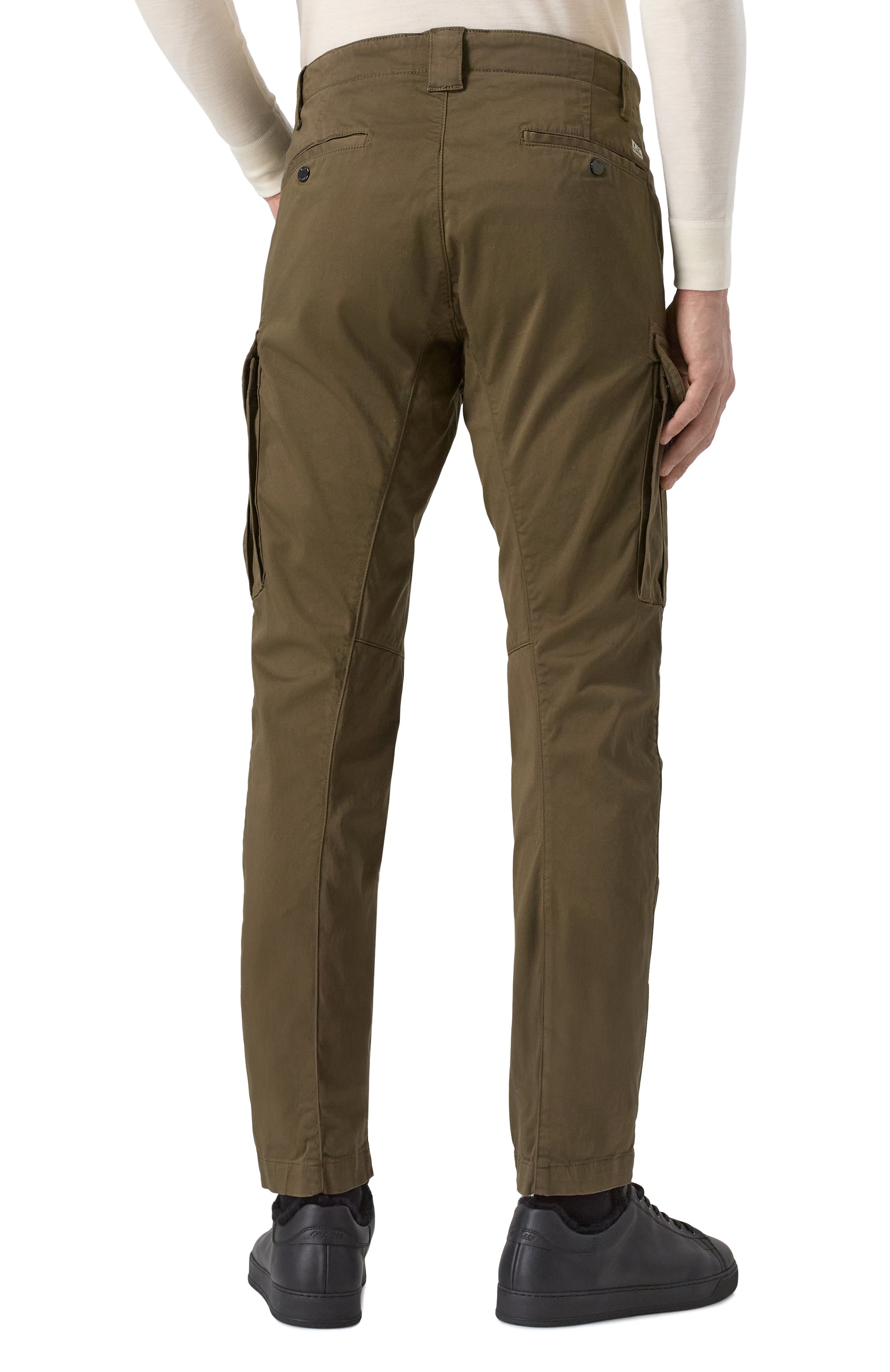 Хлопковые брюки-карго C.P. COMPANY, арт. 18CMPA056A005694G, фото 4