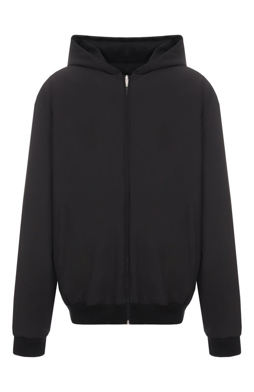 Бомбер из шерсти и кашемира Marco Pescarolo FURIAD/52F11 Чёрный FURIAD/52F11