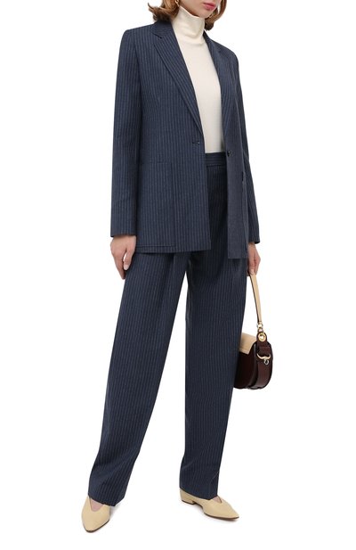 Шерстяные брюки VICTORIA, VICTORIA BECKHAM, арт. 2320WTR001632B, фото 3