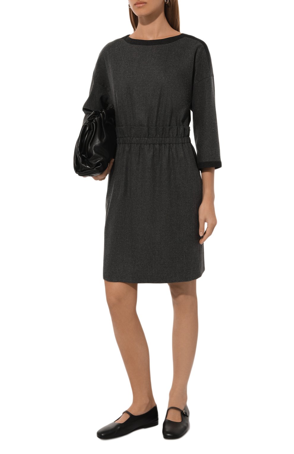 Платье из шерсти и кашемира EMPORIO ARMANI, арт. EW000173/TE10537, фото 2