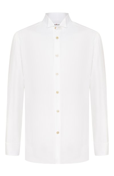 Мужская хлопковая сорочка KITON, арт. UCCH06608