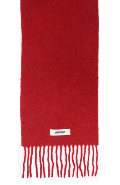 Шерстяной шарф JACQUEMUS, арт. 24HACU00572B0T/4032, фото 3