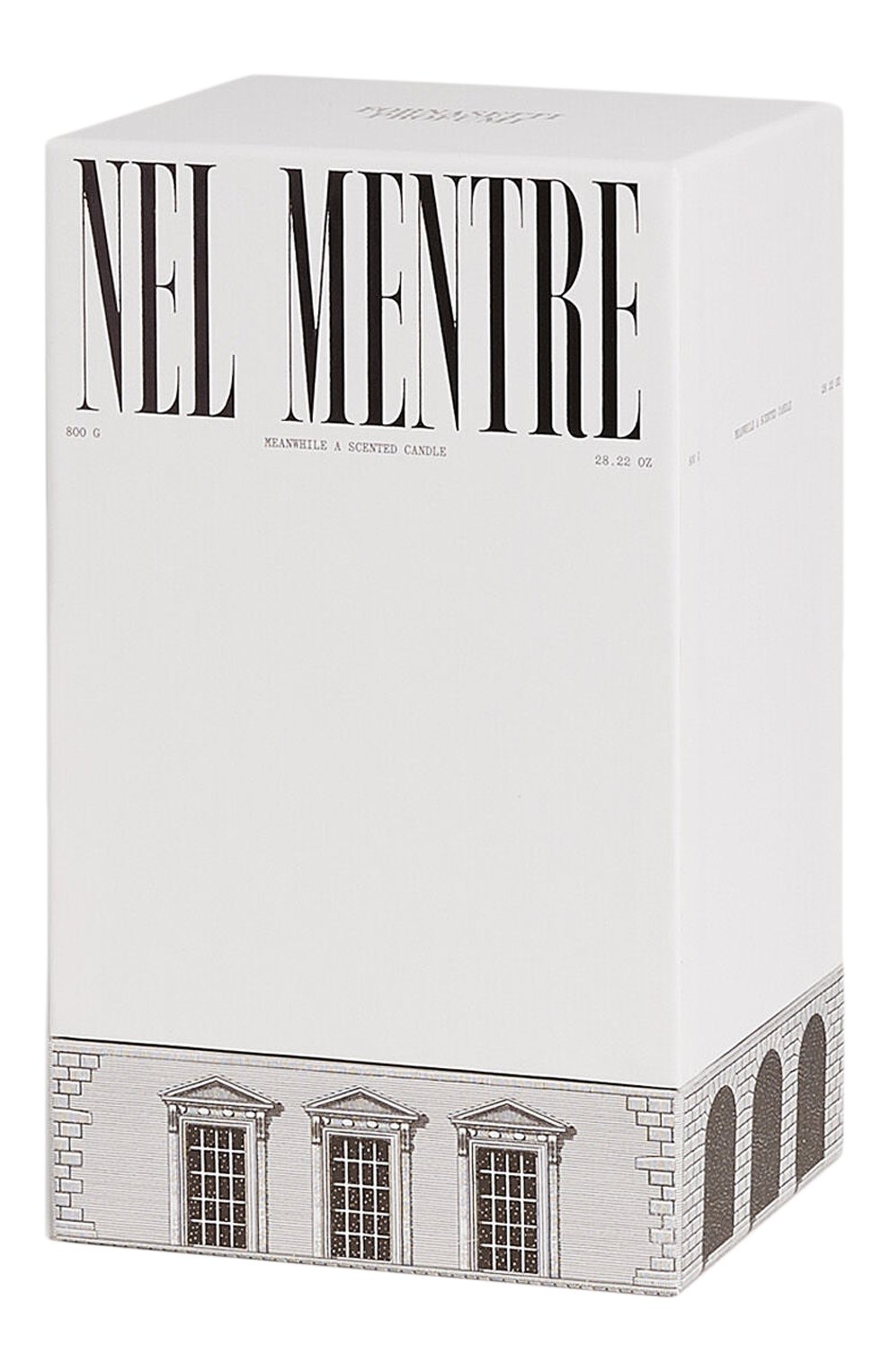 Ароматическая свеча nel mentre architettura FORNASETTI черно-белого цвета по цене 49250 руб., арт. FPT419X-IM, фото 3 Ароматическая свеча nel mentre architettura FORNASETTI, арт. FPT419X-IM, фото 3