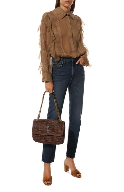 Сумка niki medium SAINT LAURENT, арт. 633187/GG66W, фото 3