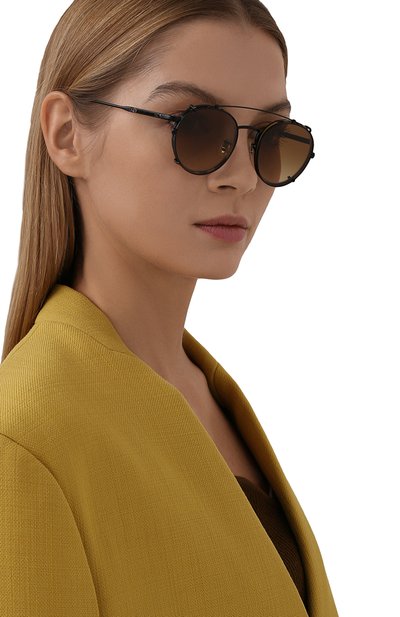 Солнцезащитные очки со съемными линзами BRUNELLO CUCINELLI, арт. M0CART006, фото 2