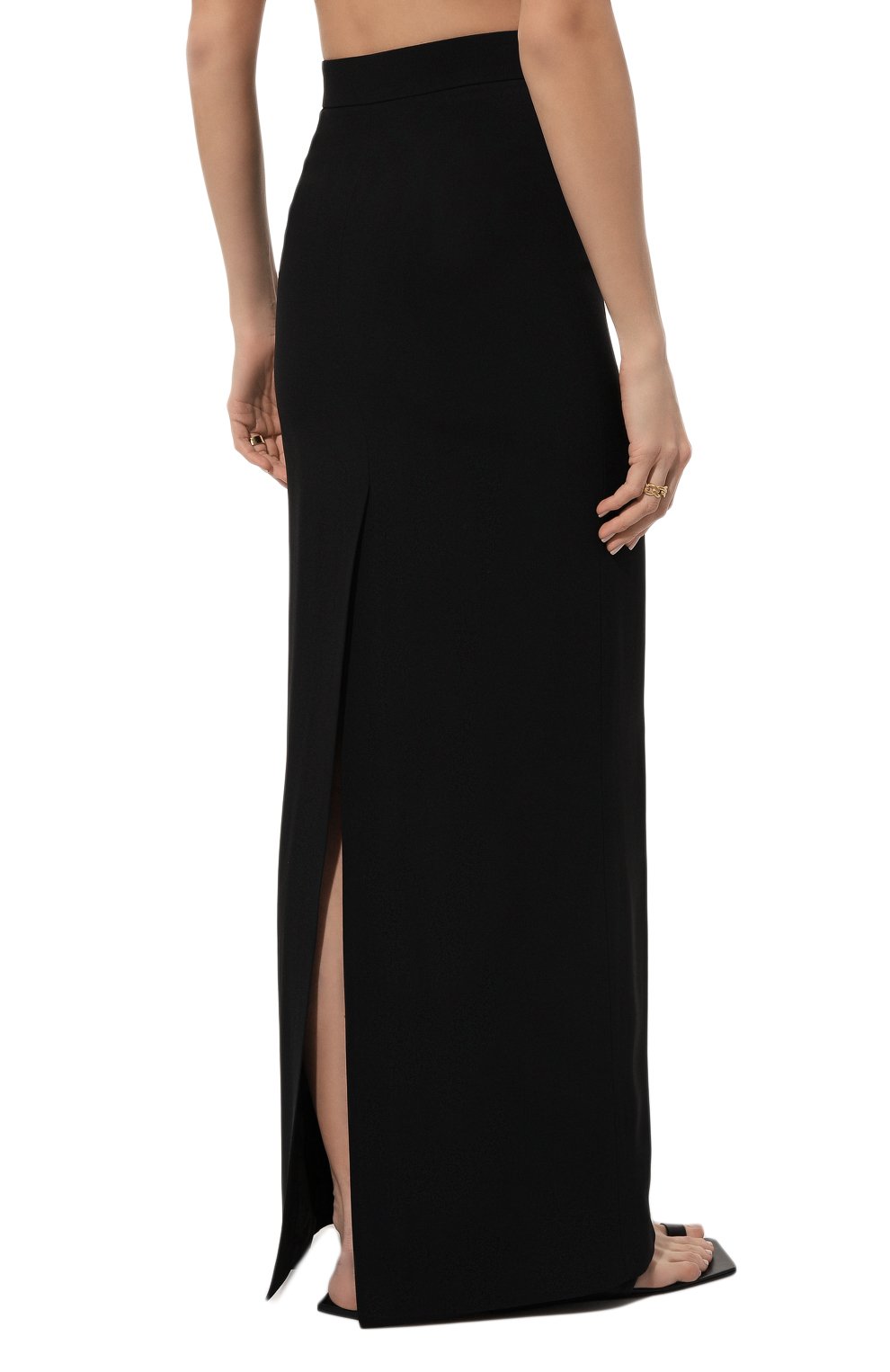 Юбка NINA RICCI черного цвета по цене 59450 руб., арт. 24PCJU025, фото 4 Юбка NINA RICCI, арт. 24PCJU025, фото 4