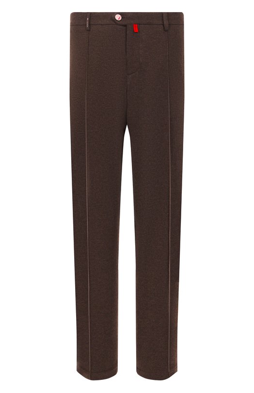 Кашемировые брюки Kiton UFFPBRK0150G08 Коричневый UFFPBRK0150G08