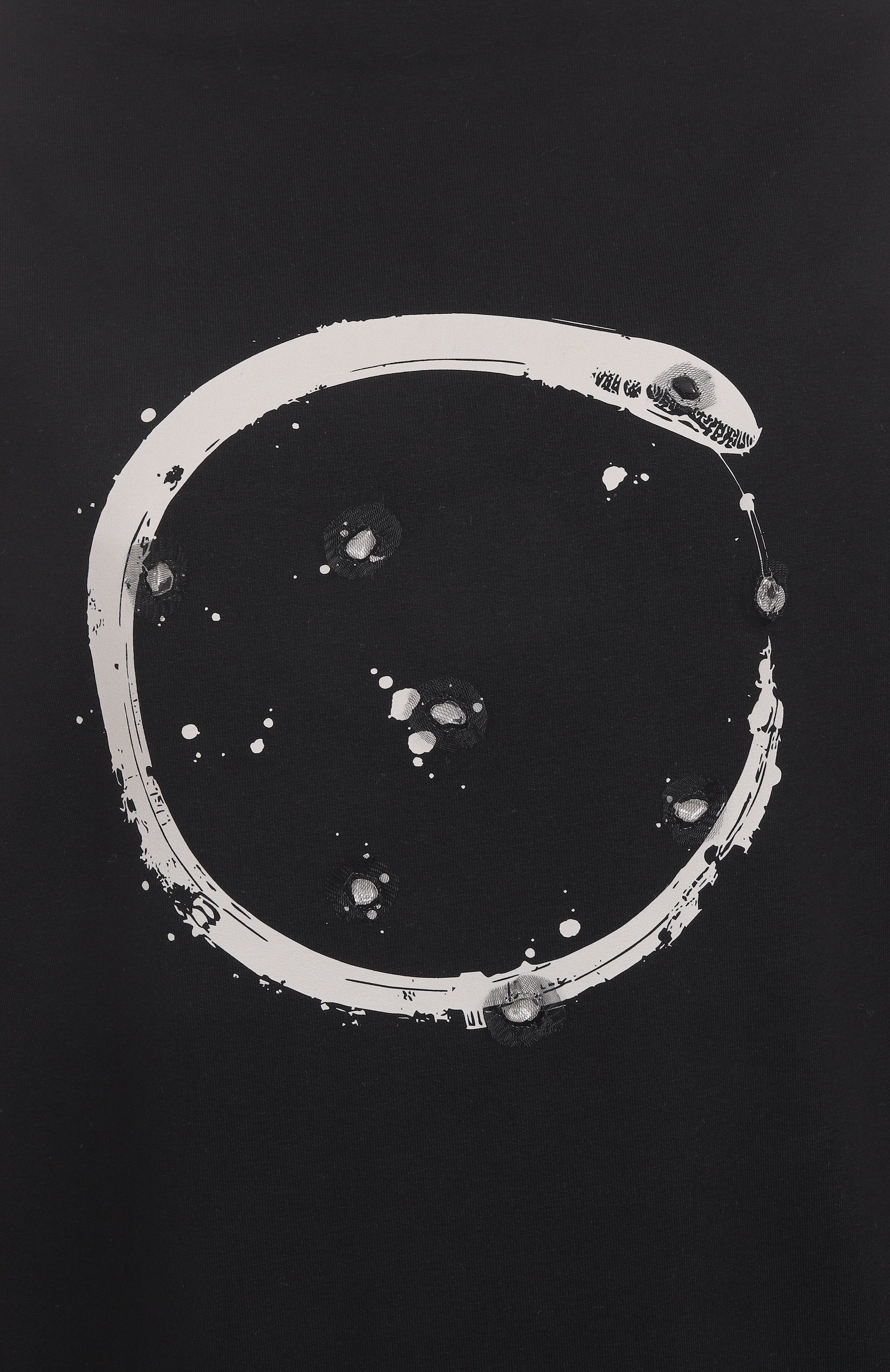 Хлопковый свитшот MIDGARD PARIS черного цвета по цене 31000 руб., арт. SW1101-FR-BK, фото 6 Хлопковый свитшот MIDGARD PARIS, арт. SW1101-FR-BK, фото 6