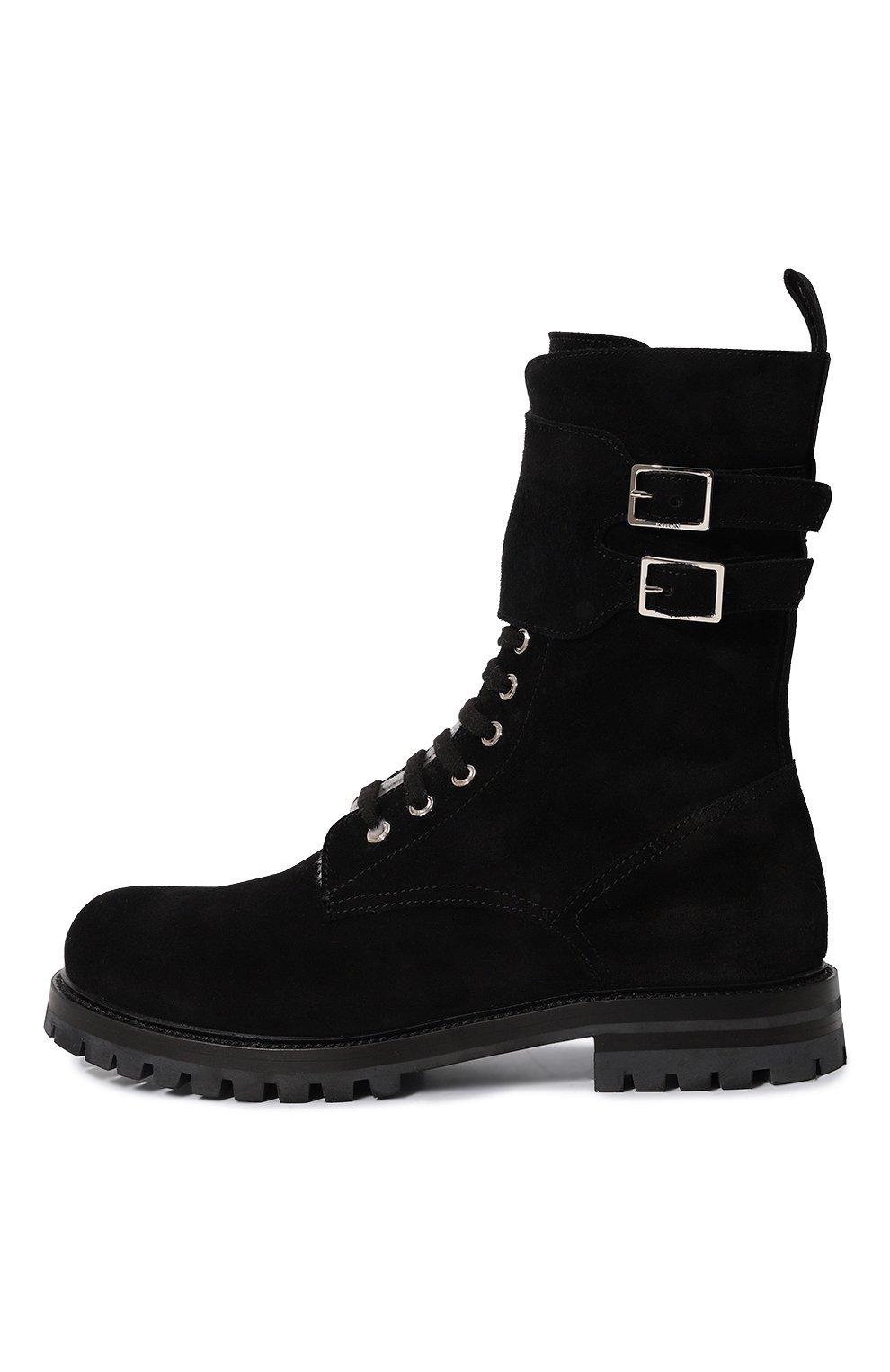 Замшевые ботинки KITON, арт. D56810N0102505, фото 4