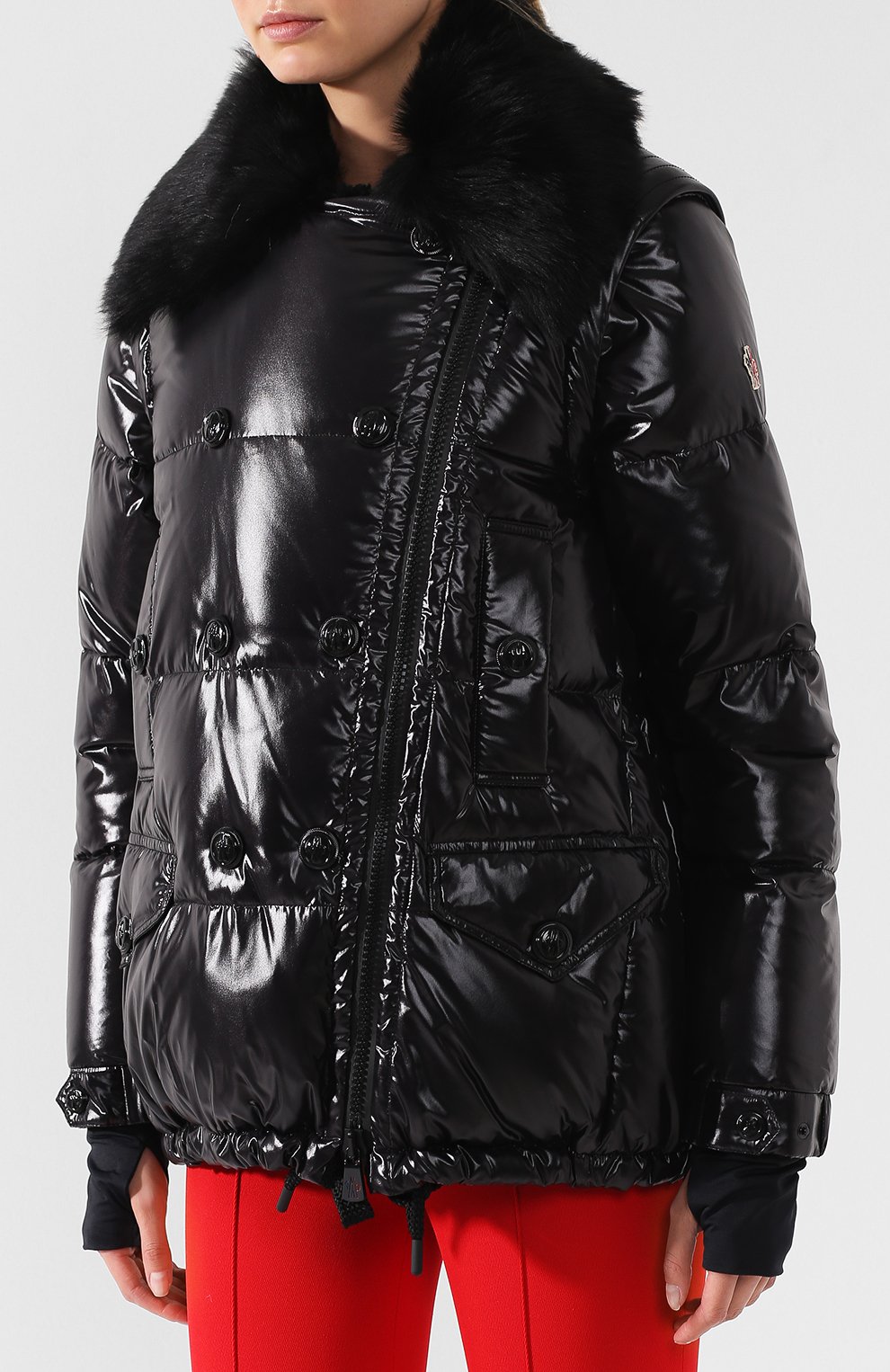 Стеганый пуховик с отложным воротником MONCLER, арт. D2-098-49306-25-68950, фото 3