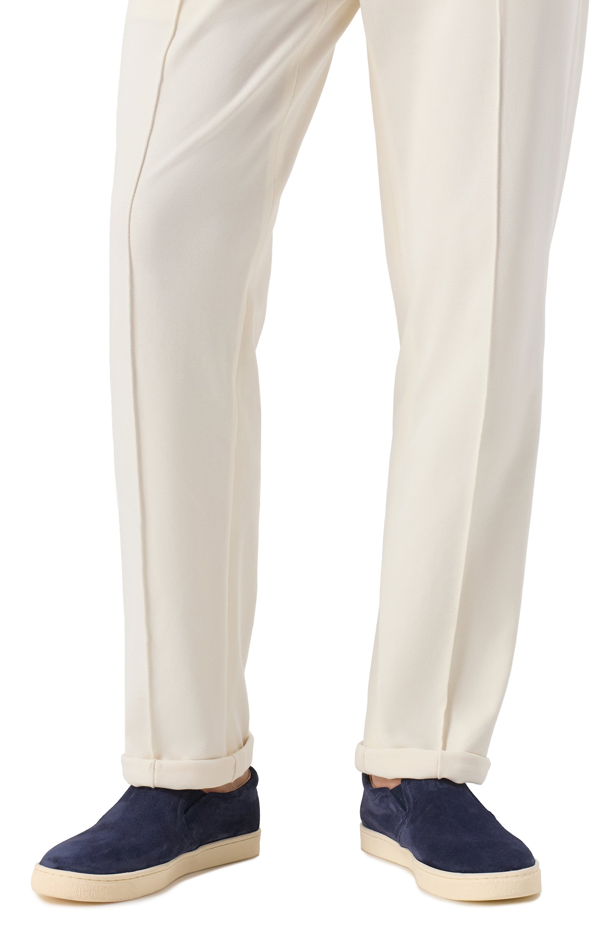 Замшевые слипоны BRUNELLO CUCINELLI, арт. MZUSILN332, фото 3