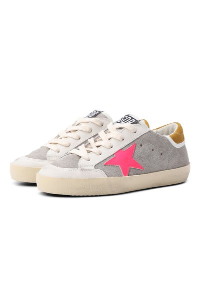 Замшевые кеды super-star GOLDEN GOOSE DELUXE BRAND, арт. GYF00107.F008032