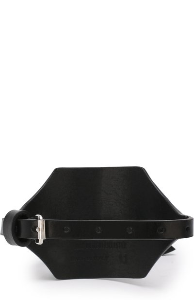 Кожаный браслет с металлическими заклепками ANN DEMEULEMEESTER, арт. 1801-8616-328-099, фото 2