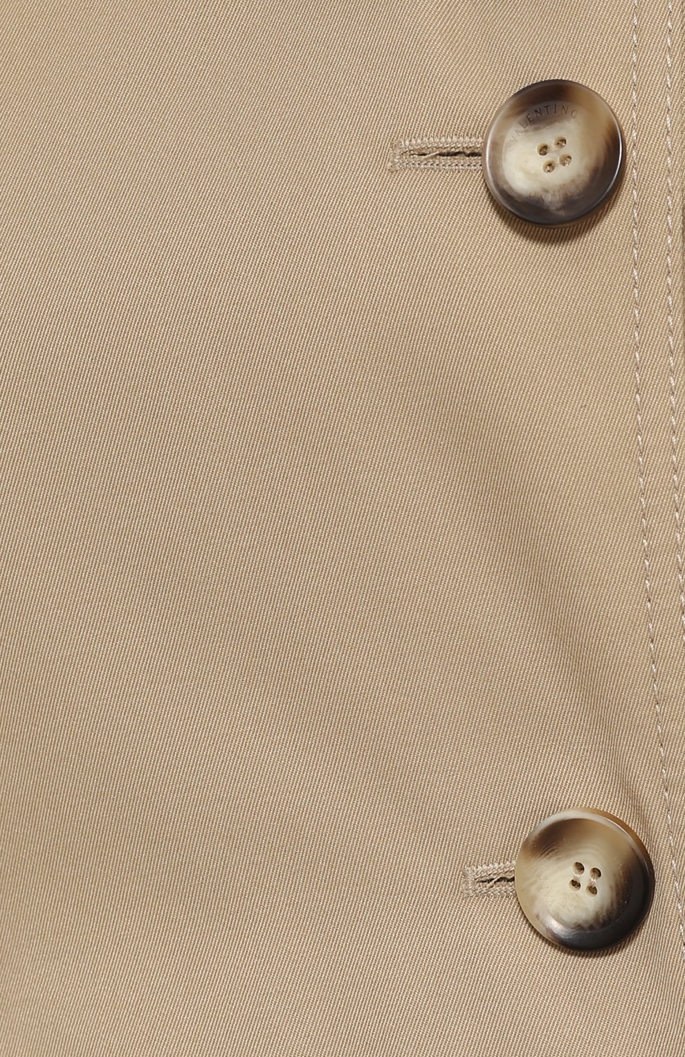 Двубортный удлиненный тренч с защипами и погонами VALENTINO, арт. MB3CA1F0/2PQ, фото 5