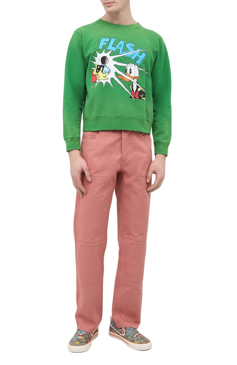 Хлопковый свитшот disney x gucci GUCCI, арт. 634554/XJC8R, фото 2