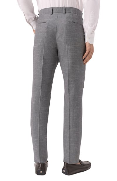 Брюки из шерсти и хлопка BOSS, арт. 50535685, фото 4