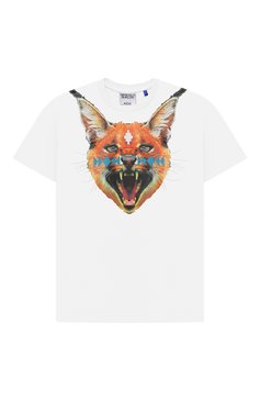 Детская хлопковая футболка MARCELO BURLON KIDS OF MILAN белого цвета, арт. CBAA002F21JER011 | Фото 1 (Материал внешний: Хлопок; Рукава: Короткие; Мальчики Кросс-КТ: Футболка-одежда; Материал сплава: Проставлено; Региональные ограничения белый список (Axapta Mercury): Не проставлено; Драгоценные камни: Проставлено; Ростовка одежда: 10 - 11 лет | 140 - 146см, 12 лет | 152 см, 6 лет | 116 см, 8 лет | 128 см)