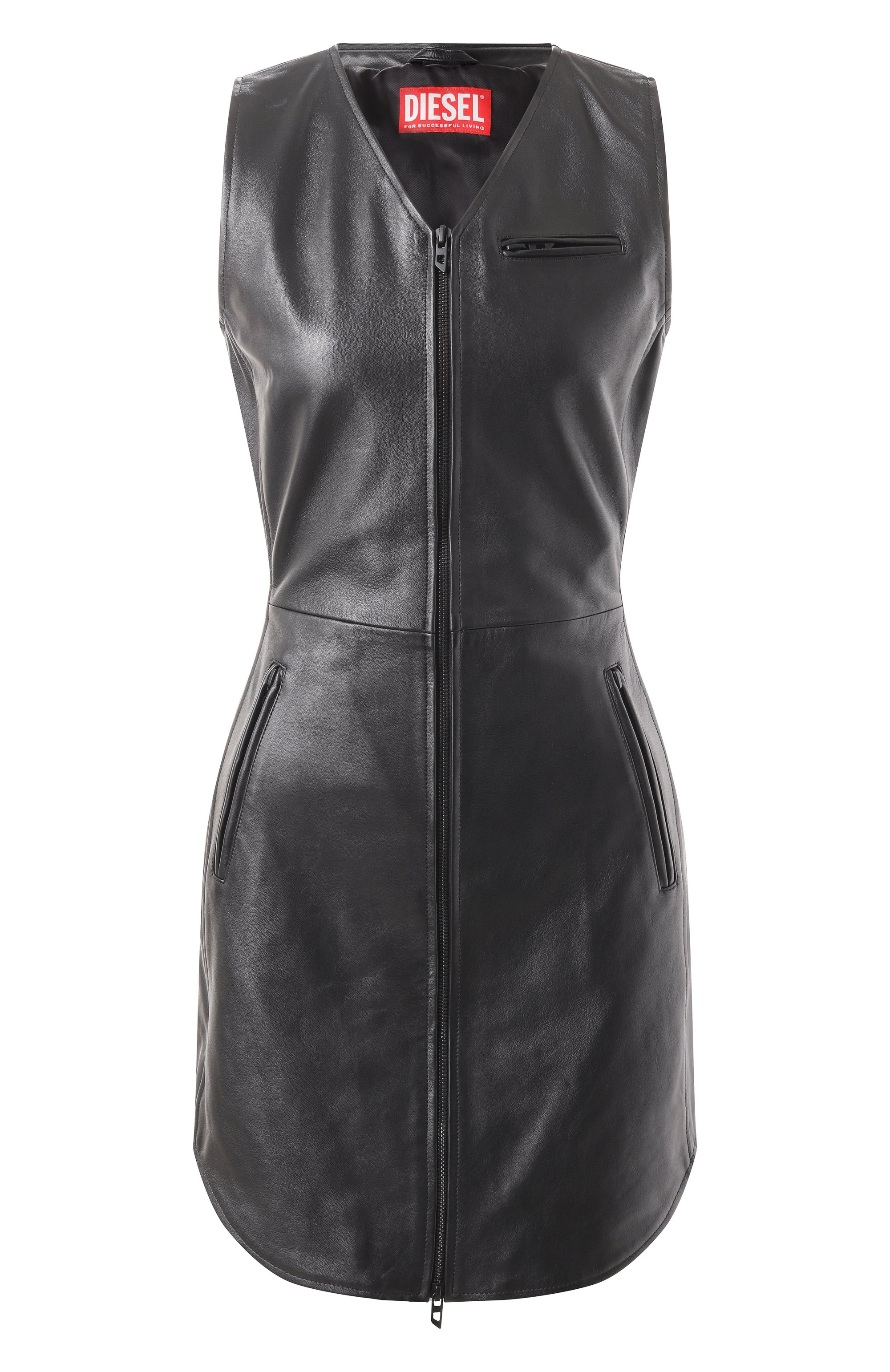 Кожаное платье DIESEL, арт. A16045/0CLBQ, фото 1