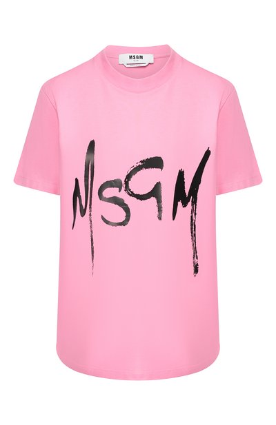 Хлопковая футболка MSGM, арт. 2841MDM74 207298, фото 1