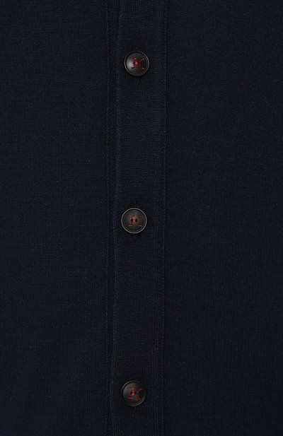 Жилет из смеси кашемира и шелка на пуговицах с v-образным воротником KITON, арт. UK07/T, фото 5